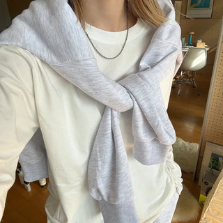 Basic long-sleeve T-shirt