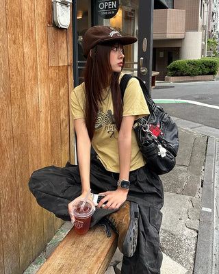 Vintage Washed Shoulder Bag