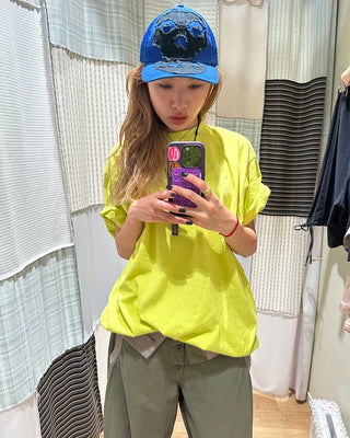 (Unisex) Simple Cotton Half-Sleeve T-Shirt