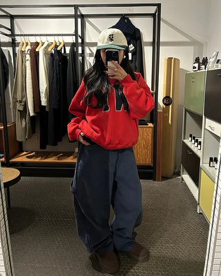 (Unisex) 2-Way Corduroy Carpenter Pants