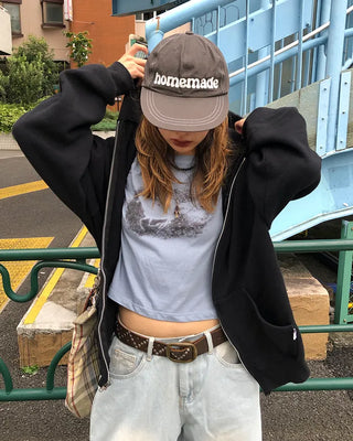 Horse & King Shadow Cropped Half T-Shirt