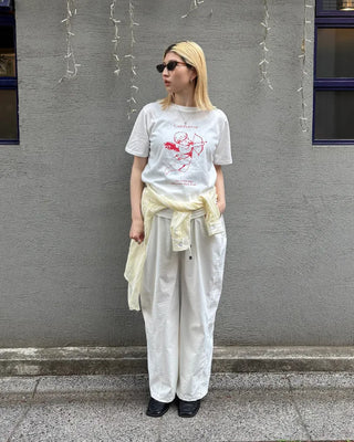 Cupid Big Print Big Half T-Shirt