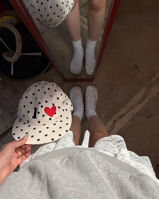 Dot Tabi Flat Shoes