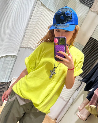(Unisex) Simple Cotton Half-Sleeve T-Shirt