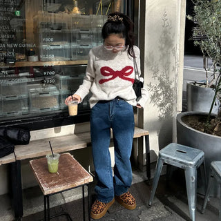 Carpenter wide denim pants