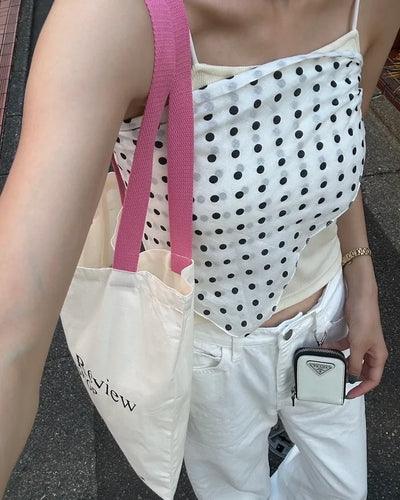 Dot pattern bandana