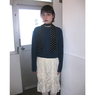 Basic Cable Knit Round
