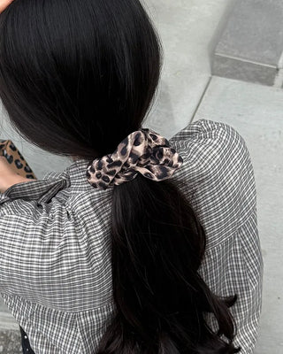 Leopard Scrunchie
