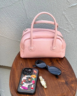 Round mini bag
