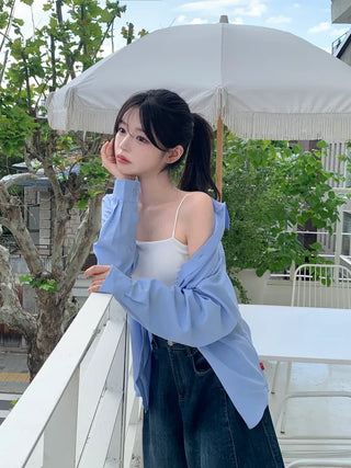 [5 colors] Basic shirt