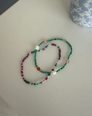 Mixed Color Bead Bracelet