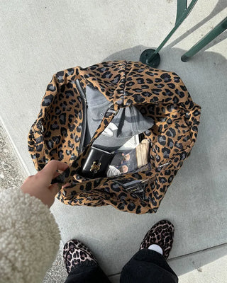 Patterned shoulder bag
