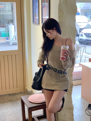 Wave sheer net mesh knit (5 colors)