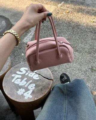 Round mini bag