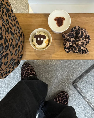 Leopard Scrunchie