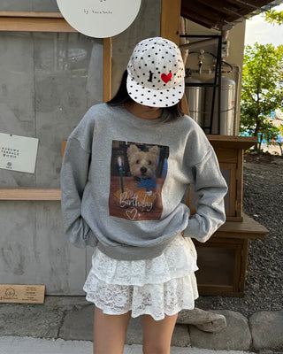 Puppy Point Sweatshirt