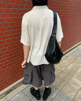 Flower Retro Half Shirt