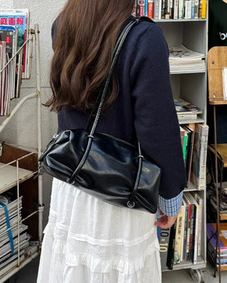 Frilled long skirt