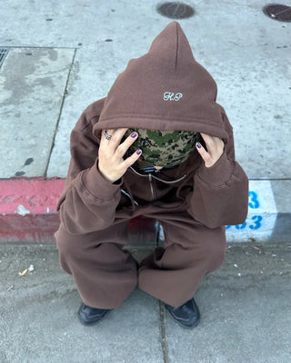 (ORIGINAL) Oversized Double Zip Hoodie (Fleece Lined)