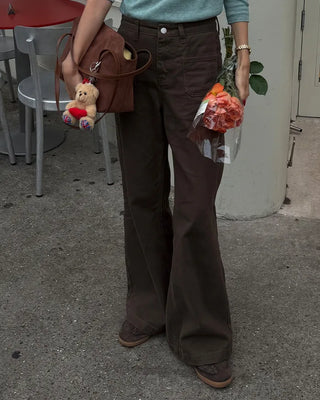 Pocket Point Cotton Wide Pants
