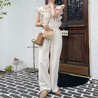 Frilled Jumpsuit