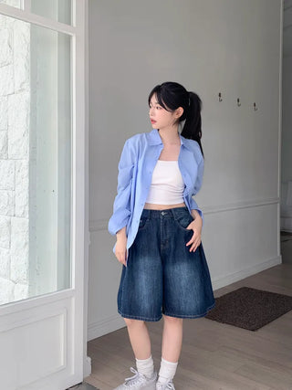 [5 colors] Basic shirt