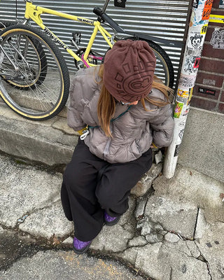 (Unisex) Hip Square Pocket Fleece Balloon Jogger Pants