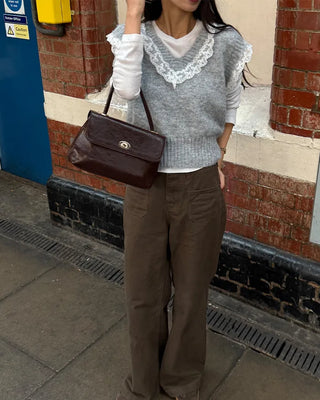 Pocket Point Cotton Wide Pants