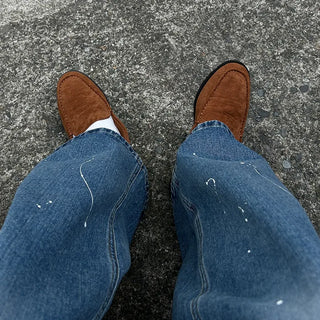 Basic suede loafers
