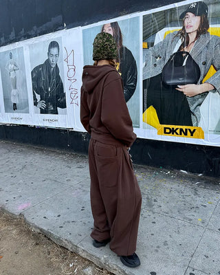 (ORIGINAL) Oversized Double Zip Hoodie (Fleece Lined)