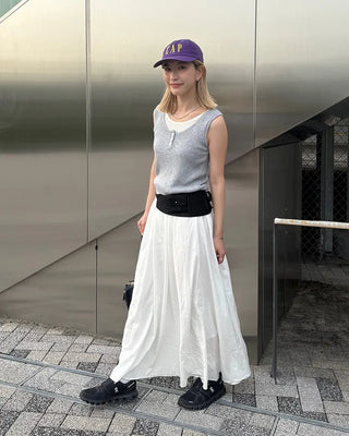 Double pocket belt waist pouch