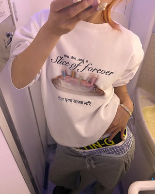 [1st Re-release] (ORIGINAL) Sweet Cake Brushed Fleece Sweatshirt