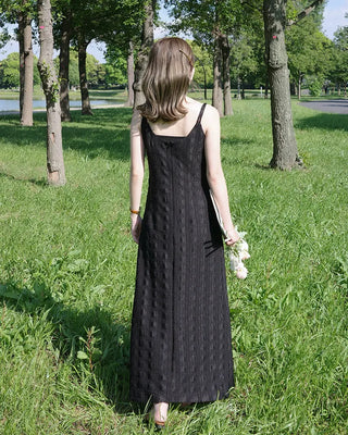 [1st Re-release] (ORIGINAL) Lace Heart Neck A-Line Long Dress