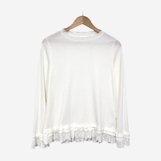 Layered Lace Long Sleeve T-Shirt