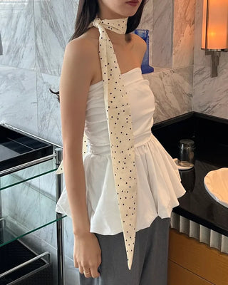 Polka Dot Scarf