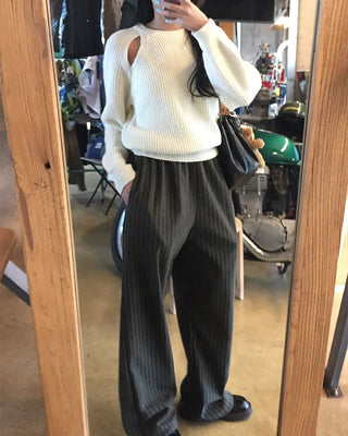 Nagran Slit Rib Knit