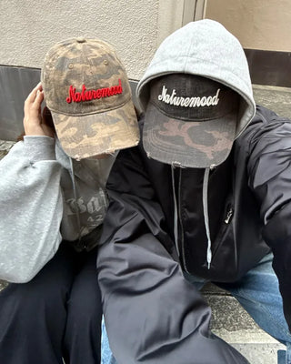 Damaged military cap