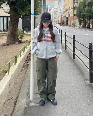 (Unisex) Cargo String Easy Pants