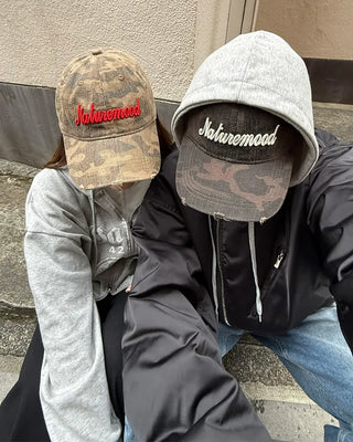 Damaged military cap