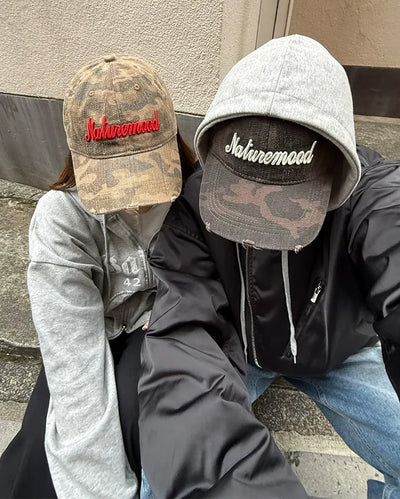 Damaged military cap