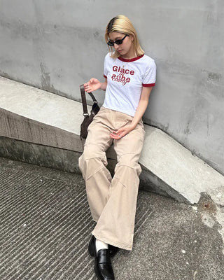 Vintage Wash Unique Stitch Pants