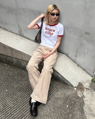 Vintage Wash Unique Stitch Pants