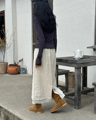 Round Long-Sleeve T-Shirt