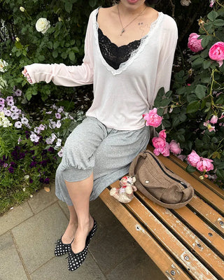 Summer Cropped Easy Sarouel Pants