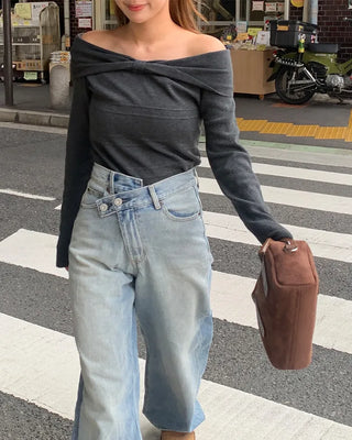 Suede tote bag