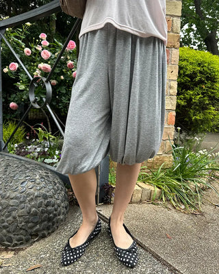 Summer Cropped Easy Sarouel Pants