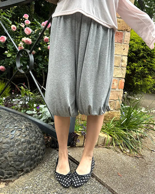 Summer Cropped Easy Sarouel Pants