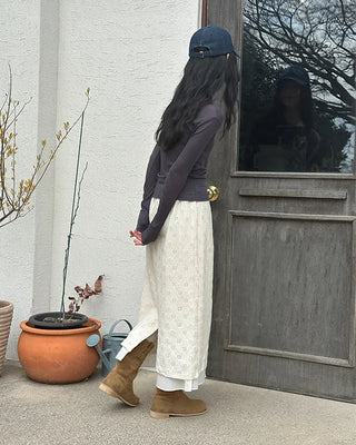 Round Long-Sleeve T-Shirt