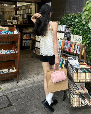 High-waisted shorts