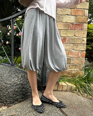 Summer Cropped Easy Sarouel Pants